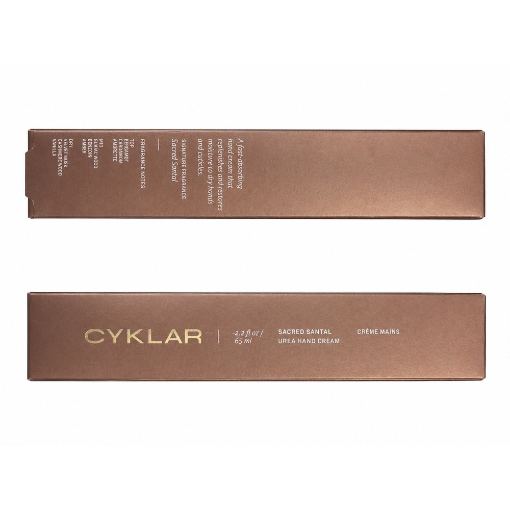 Cyklar Sacred Santal Urea Hand Cream Squalane Ectoin New in Box